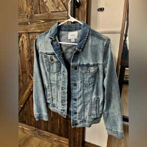 Old Navy Women's Classic Light Blue Jean Jacket
